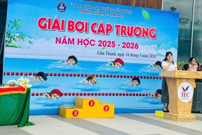 TRƯỜNG TIỂU HỌC CHÁNH LỘ TỔ CHỨC THÀNH CÔNG GIẢI BƠI CẤP TRƯỜNG – NĂM HỌC : 2025-2026