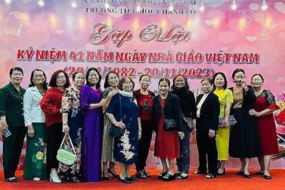 TRƯỜNG TIỂU HỌC CHÁNH LỘ TỔ CHỨC GẶP MẶT NHÂN KỶ NIỆM NGÀY NHÀ GIÁO VIỆT NAM 20-11
