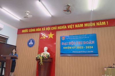 ĐẠI HỌI CHI ĐOÀN TRƯỜNG TIỂU HỌC CHÁNH LỘ
