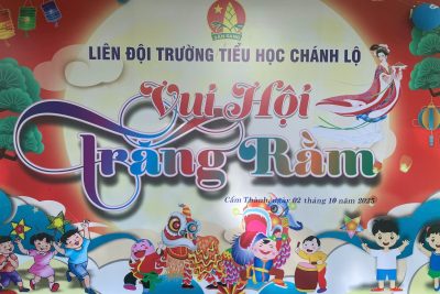 TRƯỜNG TIỂU HỌC CHÁNH LỘ TỔ CHỨC VUI TRUNG THU CHO HỌC SINH TOÀN TRƯỜNG
